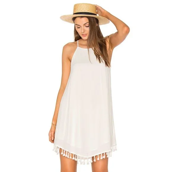 BLQ BASIQ Tank Dress With Tassel - Picture 2 of 8